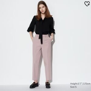 Uniqlo Smart Stretch Ankle Length Pants in Pink - Size Medium